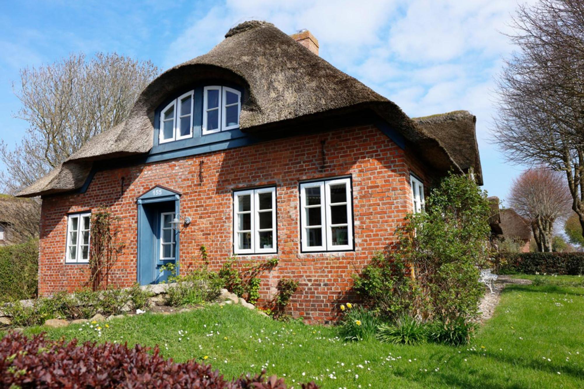 Villa Wattwanderer Oldsum Exterior foto